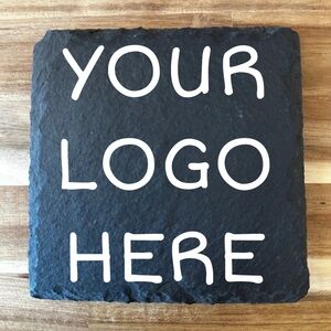 CUSTOM SLATE COASTERS - 4 PACK